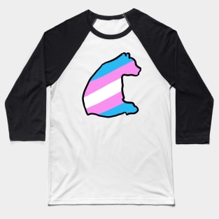 Trangender Pride Bear Baseball T-Shirt